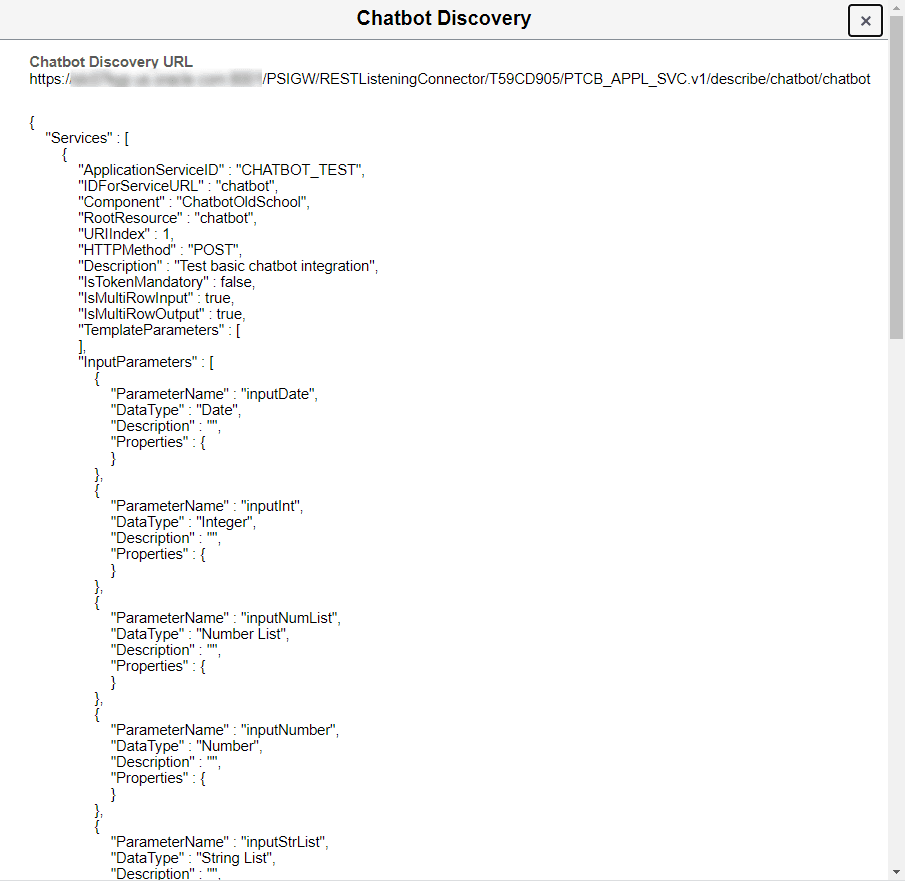 Chatbot Discovery Chatbot Discovery