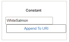 Constant section Constant section