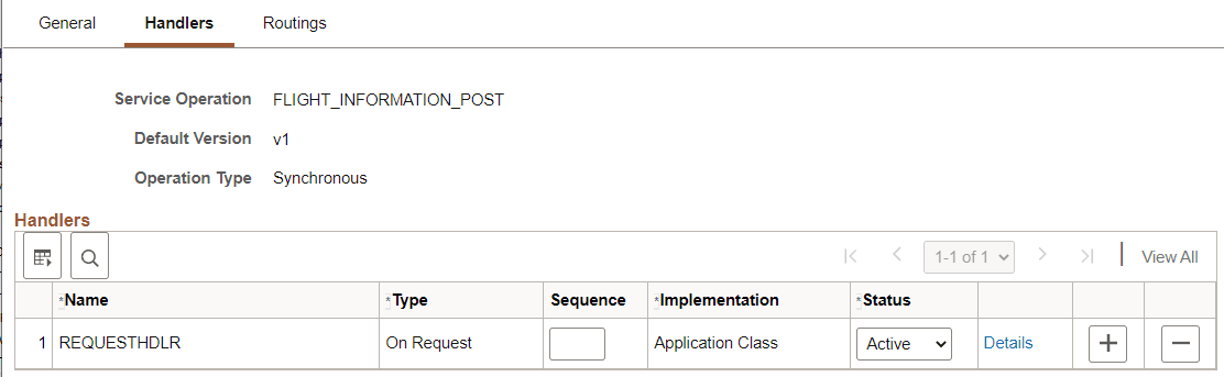 Handler page Handler page