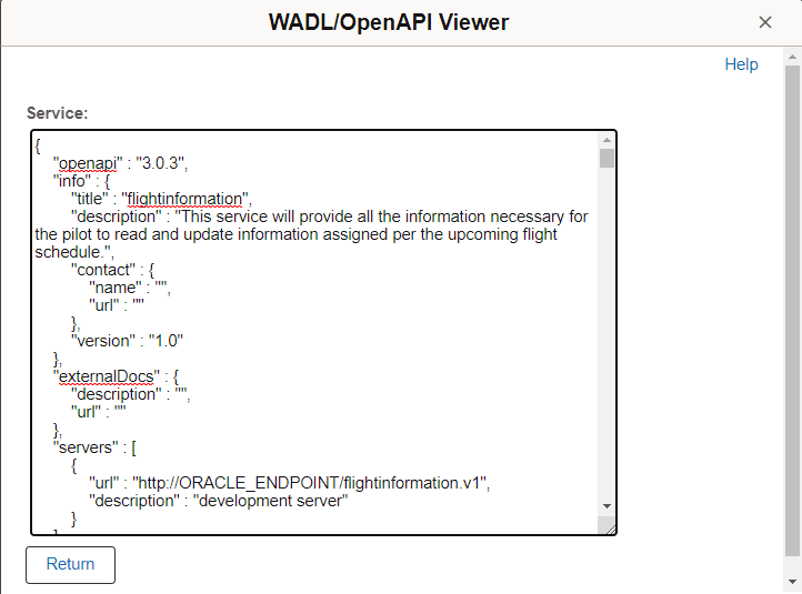 WADL/OpenAPI Viewer for an OpenAPI WADL/OpenAPI Viewer for an OpenAPI
