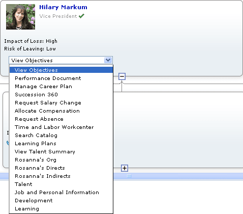 Example of a linkable drop-down list box Example of a linkable drop-down list box