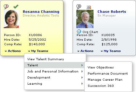 Example of a linkable drop-down menu Example of a linkable drop-down menu