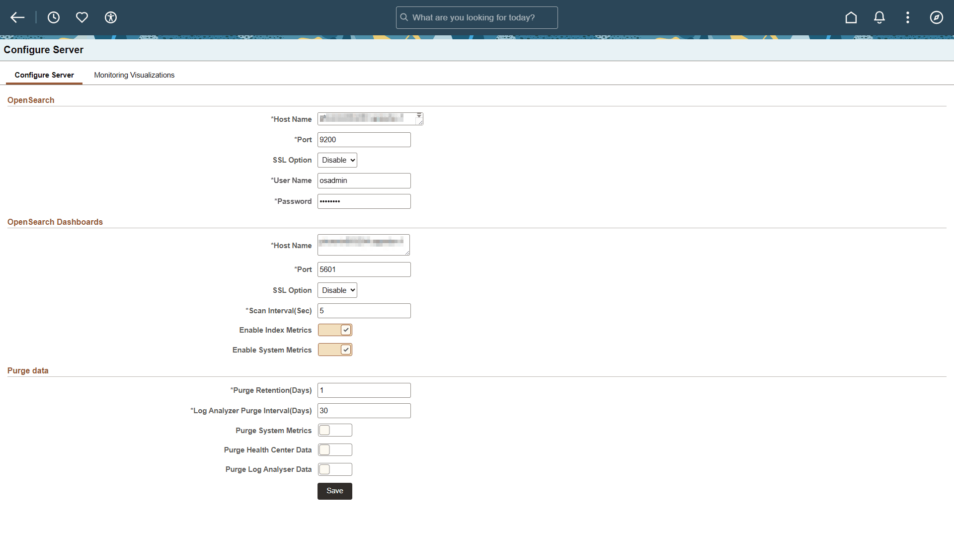 Configure Server