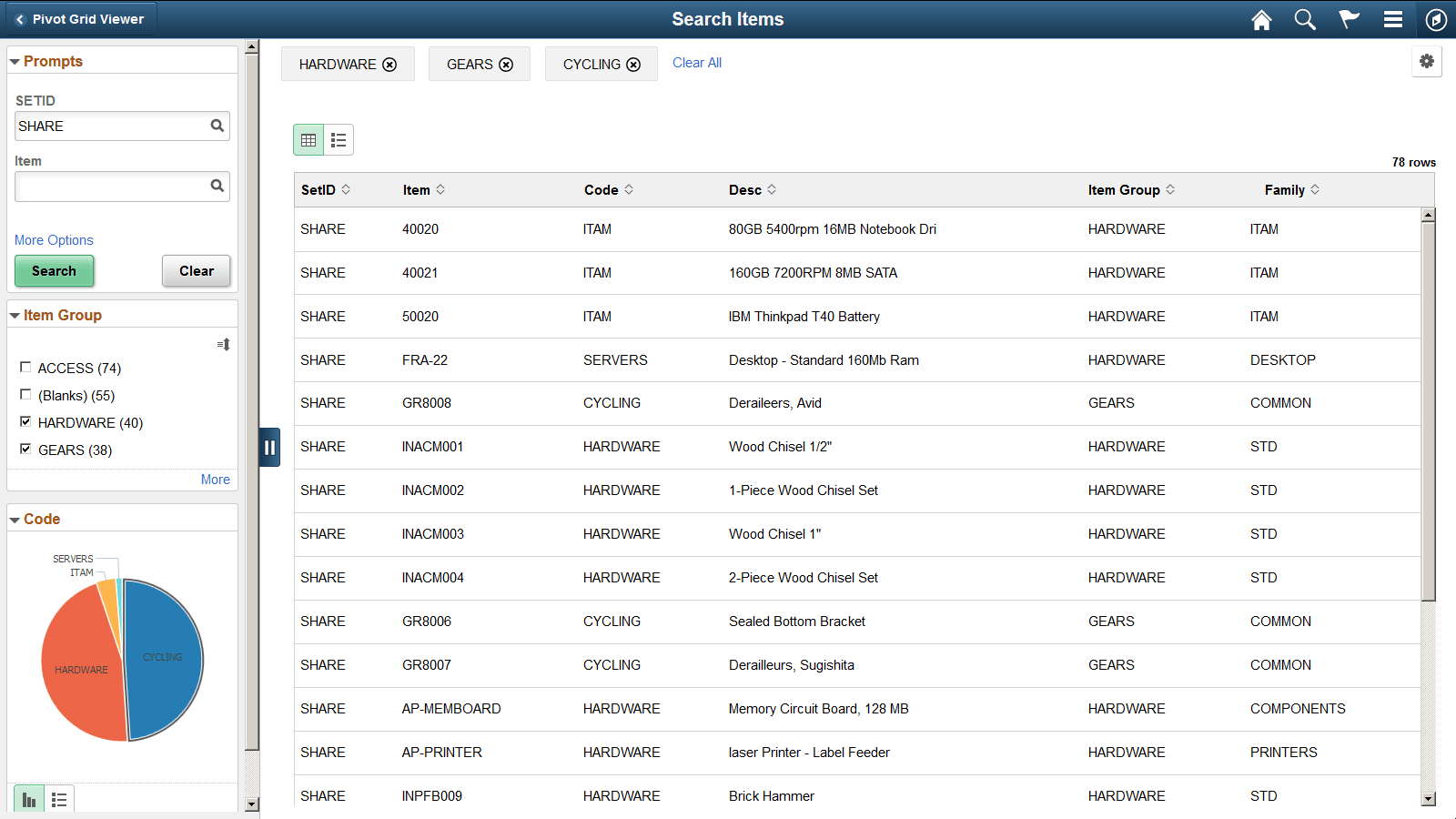 Component Real Time Search results - Grid view Component Real Time Search results - Grid view
