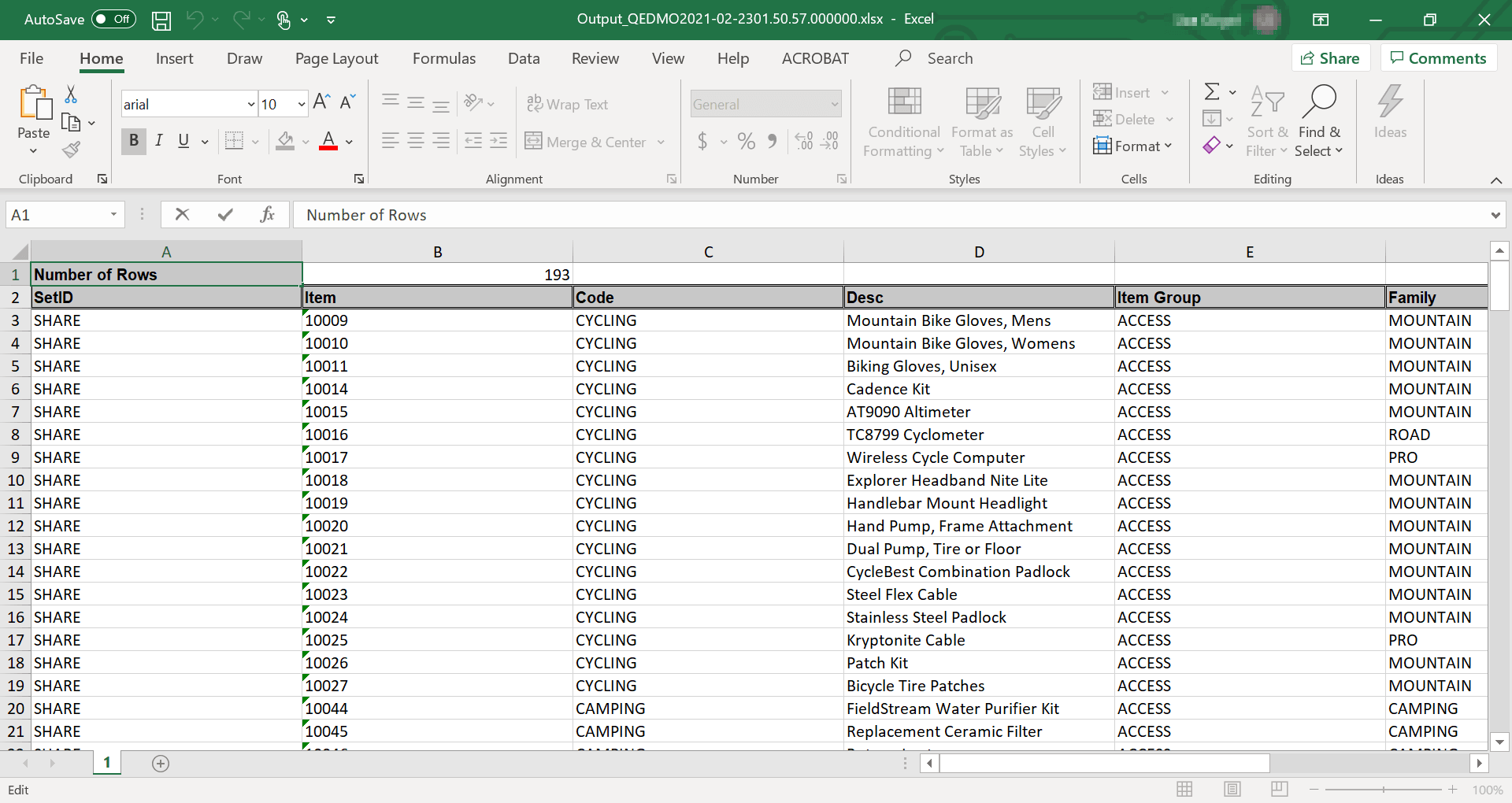 Exporting Filtered Data - Excel Exporting Filtered Data - Excel
