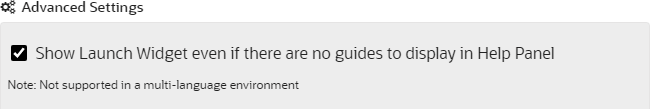 OGL Editor help widget settings OGL Editor help widget settings