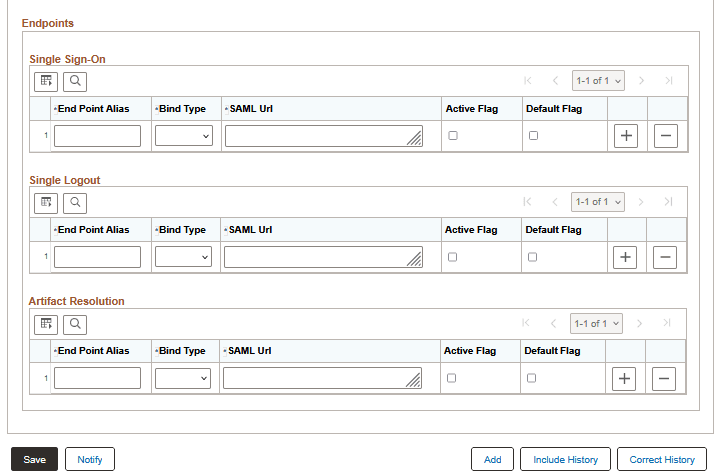 Identity Providers page, 3 of 3