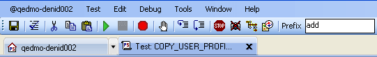 Example of Prefix field Example of Prefix field