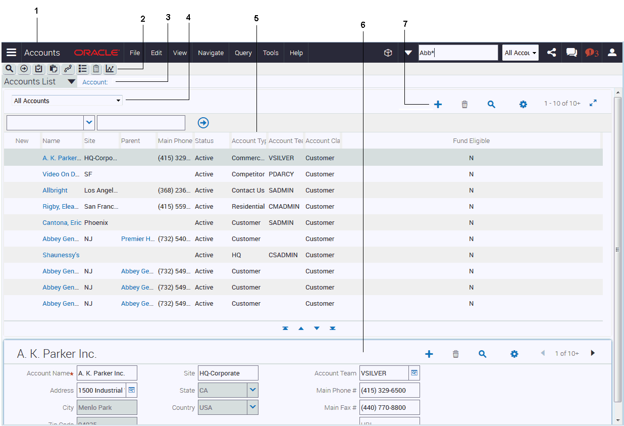 Main Elements of the Application Window: This image is described in the surrounding text.