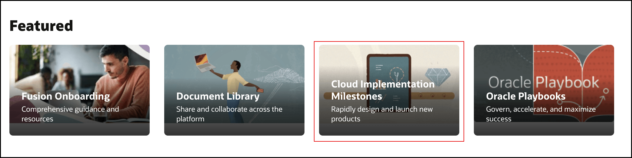Cloud Implementation Milestones