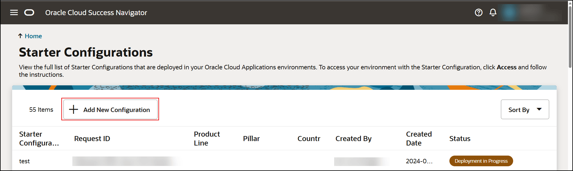 starter configuration starter configuration