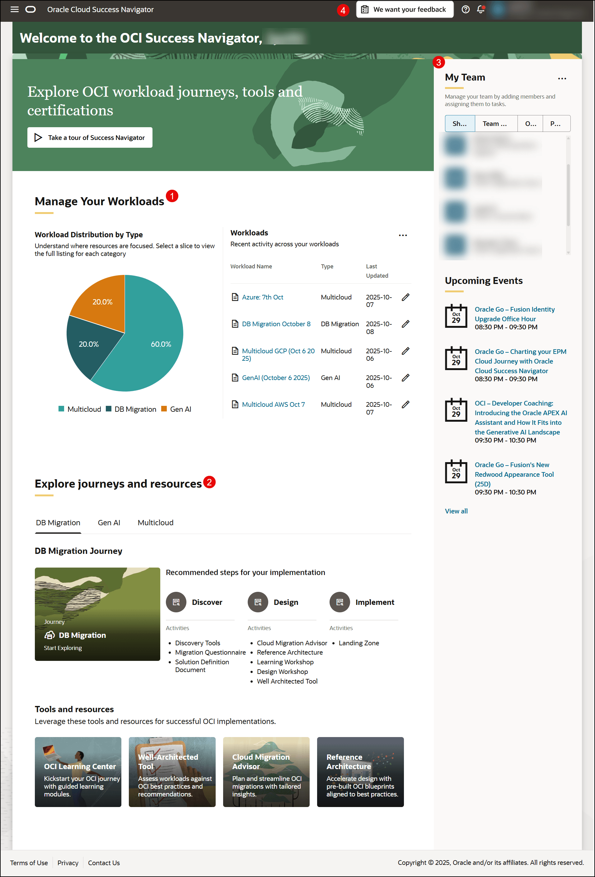 OCI Home Page OCI Home Page