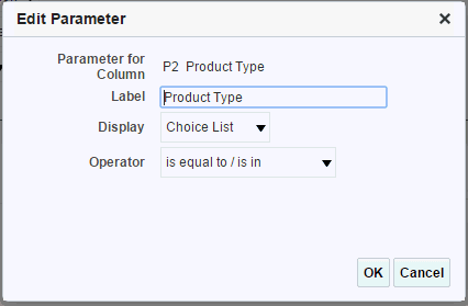 Description of xdo11g-edit-params-attrib.gif follows Description of xdo11g-edit-params-attrib.gif follows