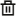 Delete results icon