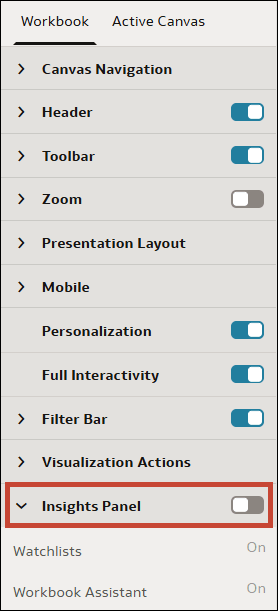 Description of present-show-hide-insights-panel.png follows
