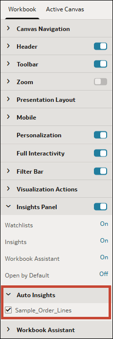 Description of present_auto_insights_datasets.png follows