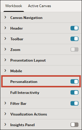 Description of present_personalization_options_oacoas.png follows