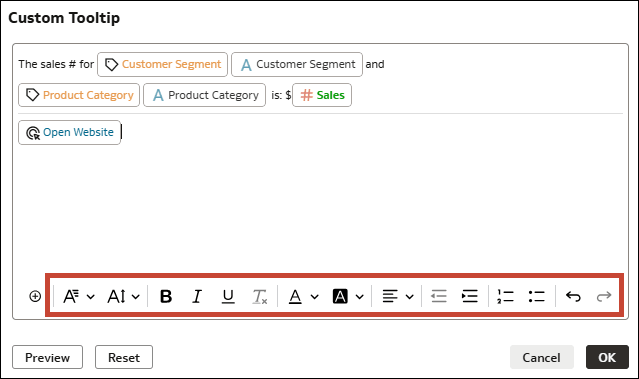 Description of tooltips_custom_tooltip_editor_format.png follows Description of tooltips_custom_tooltip_editor_format.png follows