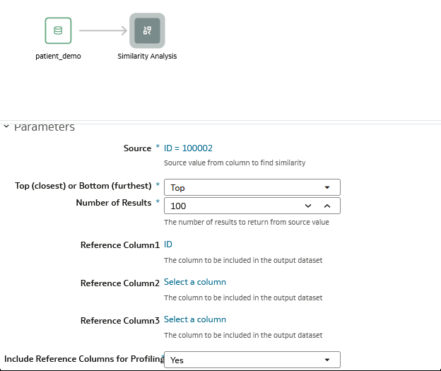 Description of vector-embed-configure-sa-step.png follows