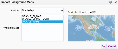 Import background map