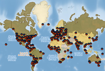 View map with modified settings