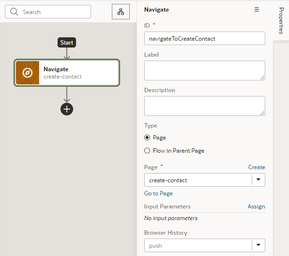 Description of action-chain-simple-navigate1.png follows Description of action-chain-simple-navigate1.png follows