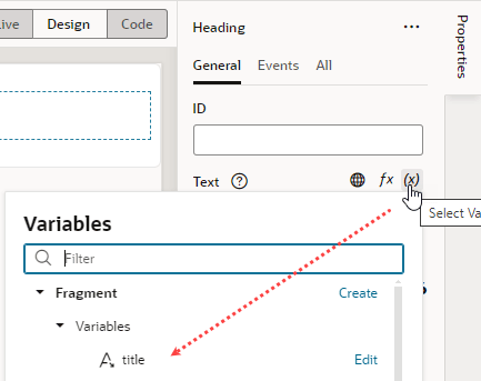 Description of fragment-parameter-bindcomponenttovariable1.png follows