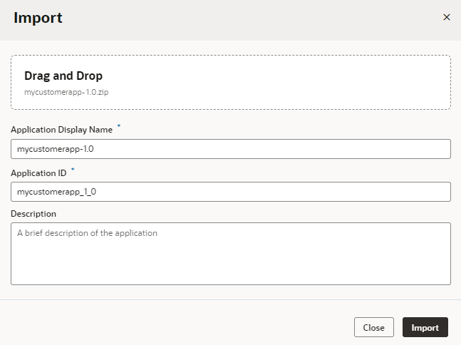 Description of import-application-select.png follows