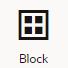 Block layout icon