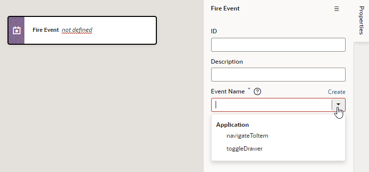 Description of rootpage-flow-navigation-firevent.png follows