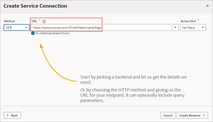 Description of sdp-create-service-connection-url2.png follows