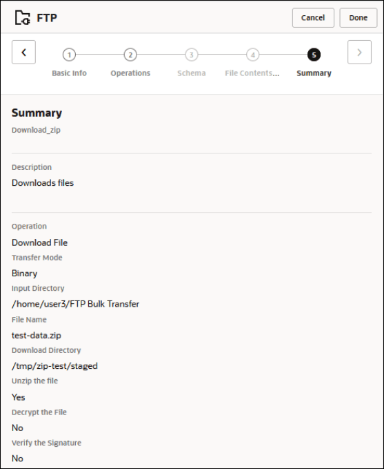 Description of oic3-ftp-summary.png follows