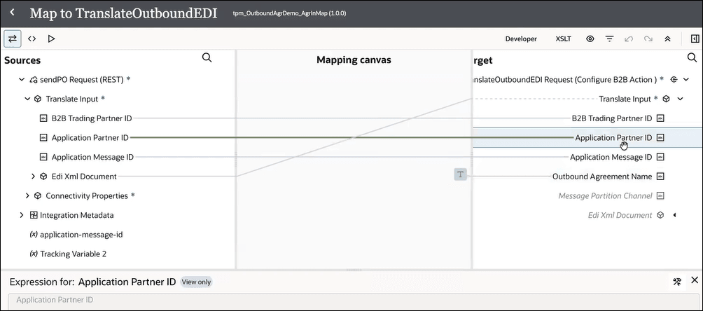 Mapping Application Partner ID