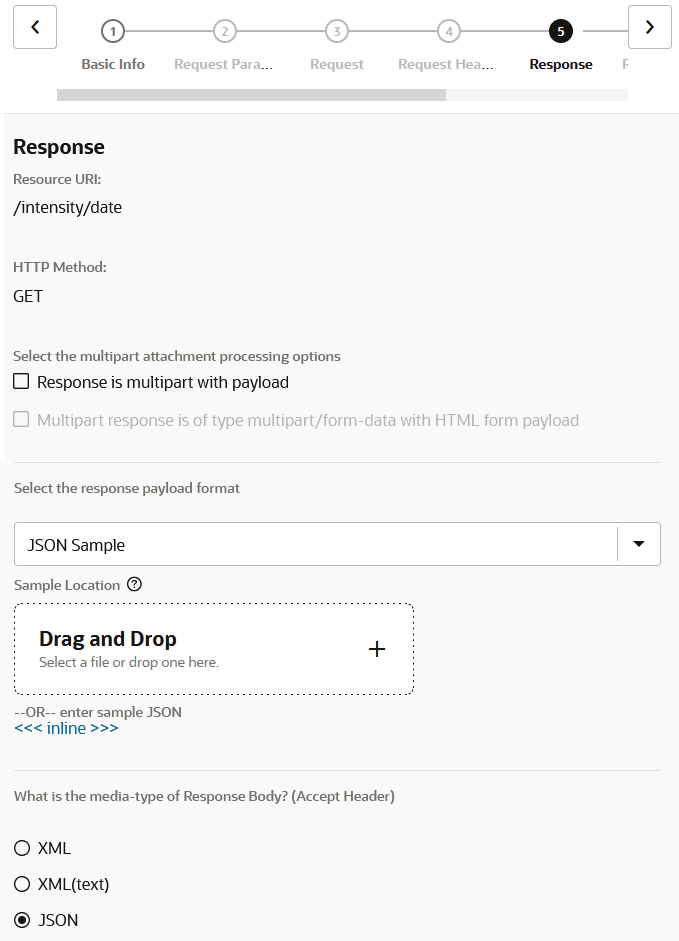 Description of oic3-receive-response2.png follows Description of oic3-receive-response2.png follows