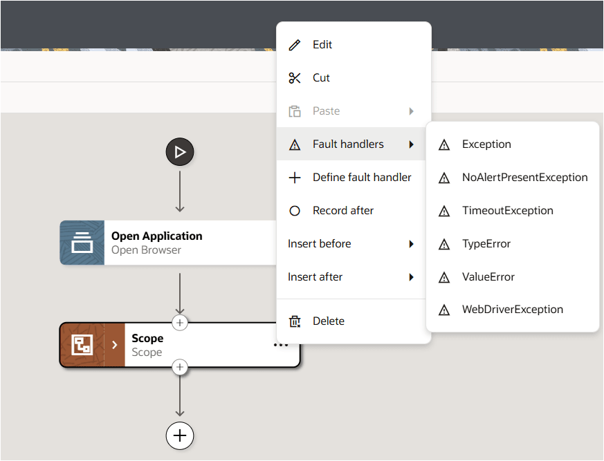 Add a fault handler to Scope