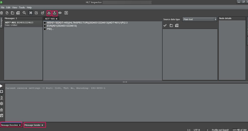 Description of hl7-simulator-send-receive.png follows