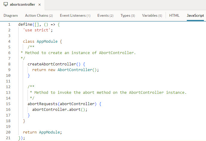 Description of abortcontroller-js-snippet.jpg follows