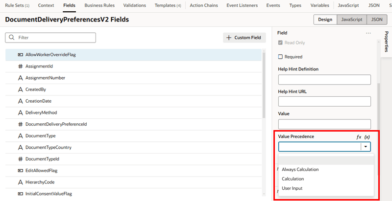Description of value-precedence-list.png follows