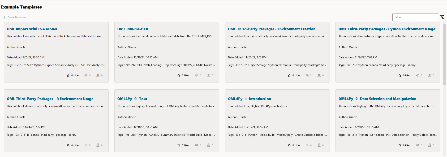 Conda Example Templates Conda Example Templates