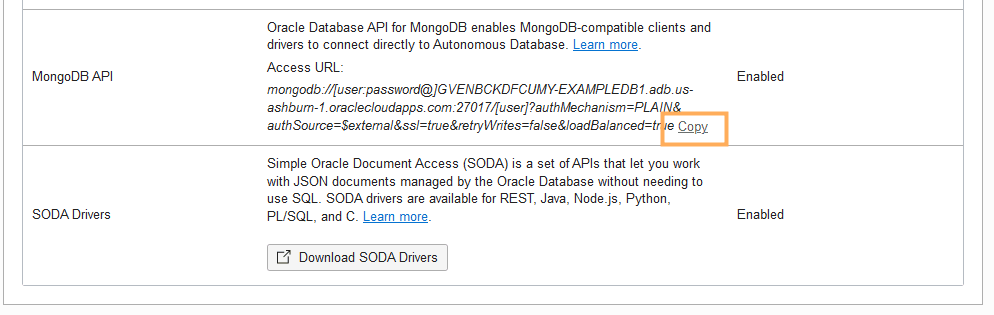 Description of adb_tools_mongo_connect_string.png follows Description of adb_tools_mongo_connect_string.png follows