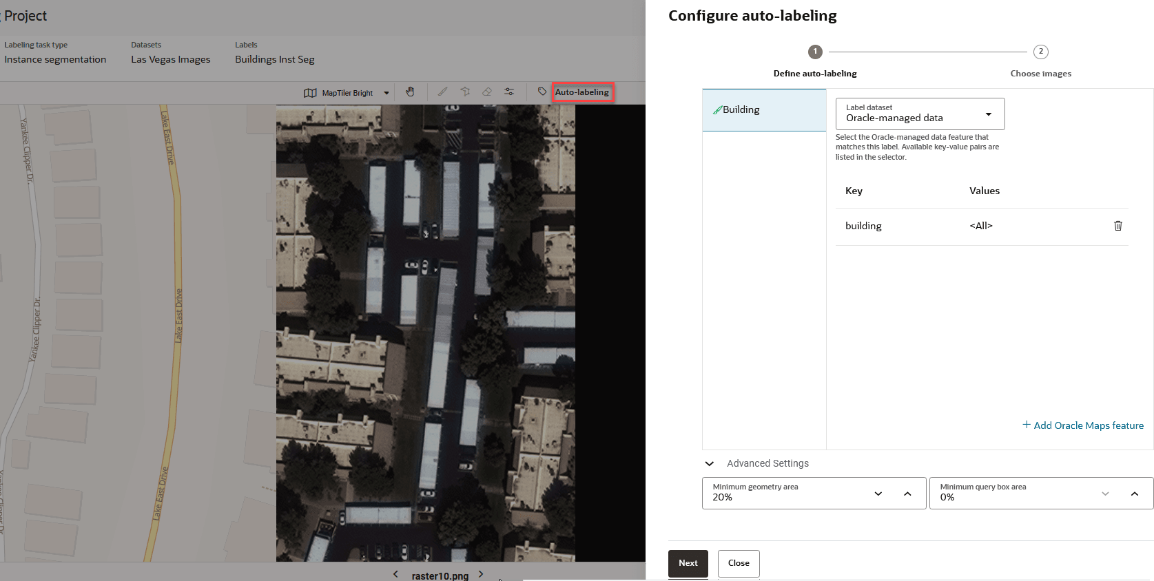 Description of define_auto_labeling.png follows