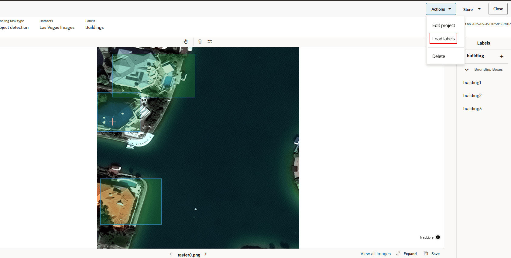 Description of import_label_tiling.png follows
