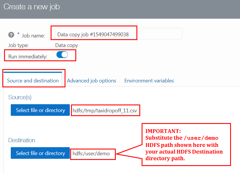 Description of the illustration 
                                create-new-job.png