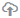 Cloud icon with up arrow