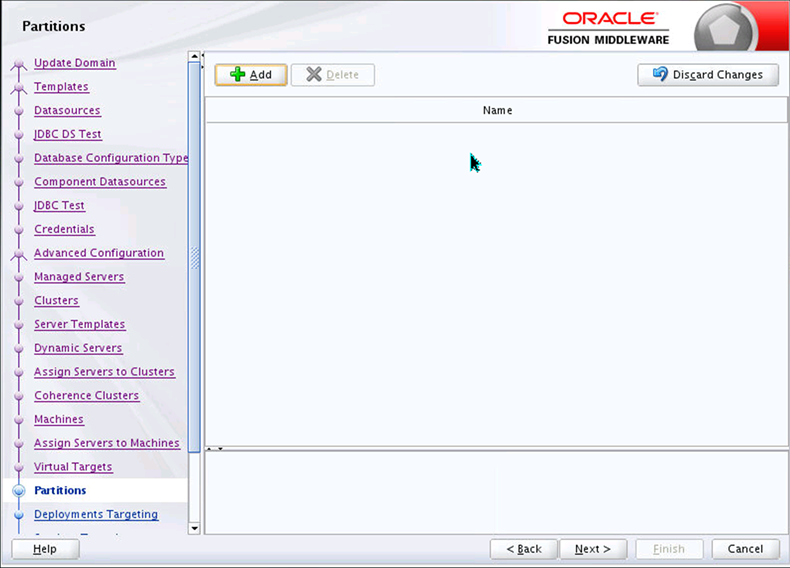 Assign Partitions