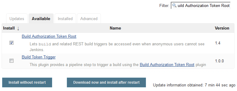 Description of jenkins_build_authorization_token_root_plugn.png follows
