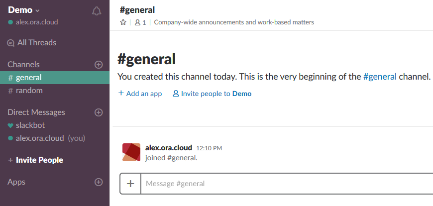 Description of slack_general.png follows