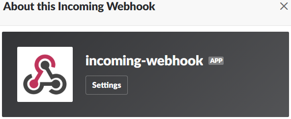 Description of slack_incoming_webhook_settings.png follows