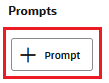 The Add Prompt button.