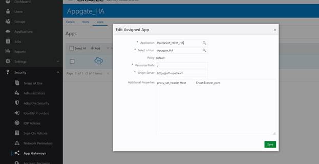 App Gate High Availability